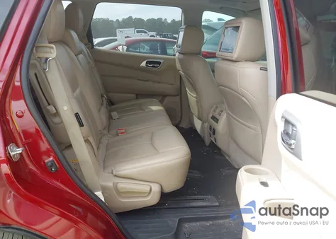 2018 Nissan Pathfinder Platinum from USA, damaged, VIN 5N1DR2MN6JC611235